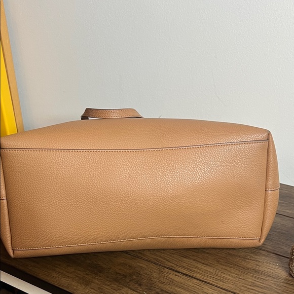 Coach Brown Leather Tote - Picture 3 of 10